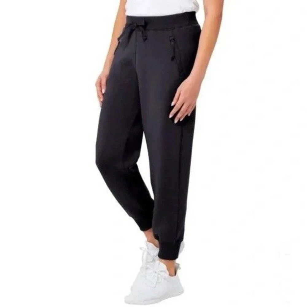 Kirkland Signature Ladies’ Active Jogger Pant Black XL NWT - Picture 2 of 3